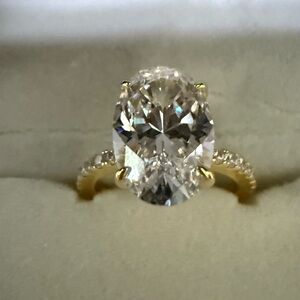 Simulated Diamond Ring by Louily - Size 5
